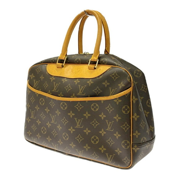 Louis Vuitton Deauville Monogram Handbag Brown - Picture 3 of 10
